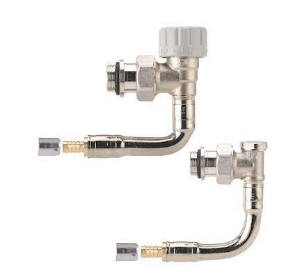 ROBINET THERMOSTATIQUE - Kit pour installation bi tubes, idéal pour chantier