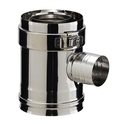 PGI POUR POELE A PELLETS ET FOYER GAZ ETANCHE - Raccordement