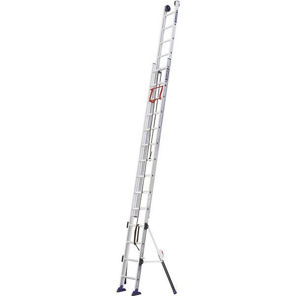 ECHELLE COULISSANTE A CORDE AVEC STABILISATEU