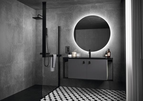 BARRE FRAME PORTE-SERVIETTE.EXT R80KUFRE10S-H NOVELLINI FRANCE  [R80KUFRE10S-H]