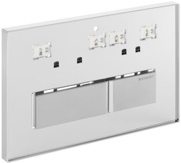 SIGMA - 50 - Plaque de déclenchement double touche en fonte d'aluminium