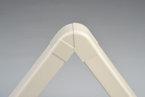 ANGLE EXT.REGL.BLC 80X60MM  80AESTE-REG-WHITE