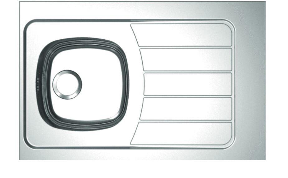 EVIER A POSER REVERSIBLE - ISÉO - Inox lisse 18/10