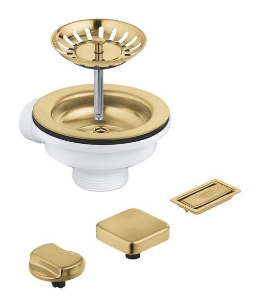 KIT VIDAGE AUTO COOL SUNRISE BROSSE  40996GN0 GROHE  [40996GN0]