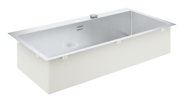 EVIER K800 INOX 120 1C.102,4/56      31586SD1 GROHE  [31586SD1]