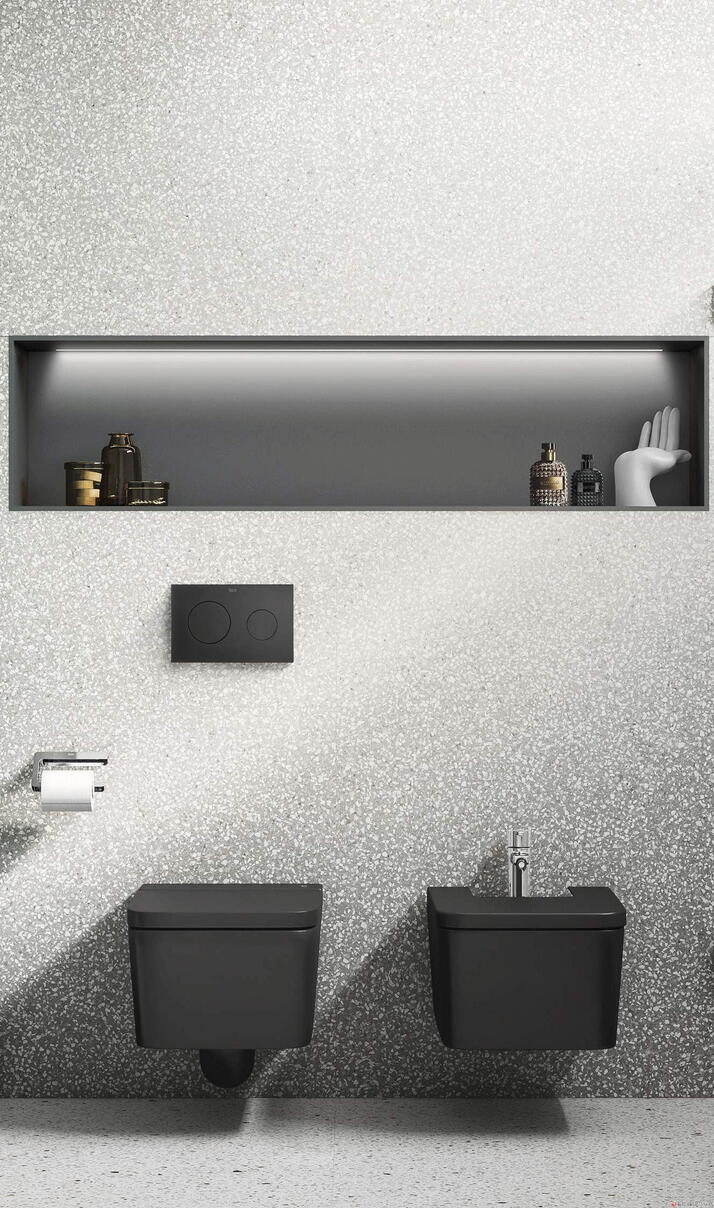 INSPIRA SQUARE - Pack WC suspendu