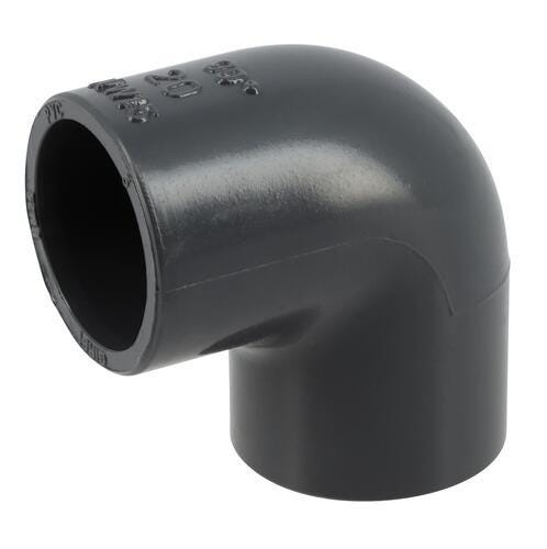 COUDE 90 FEMELLE D20 PVC U PRESSION    B4M20N