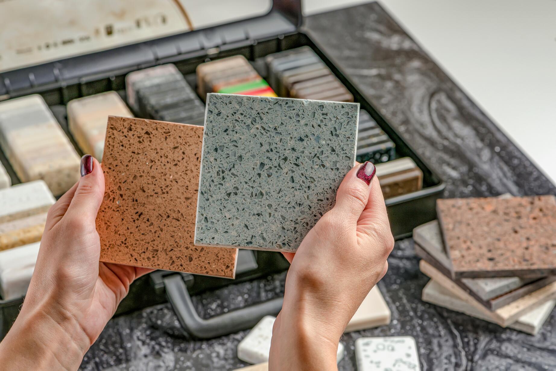 carrelage terrazzo cuisine