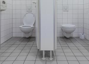 bâti-support WC collectivité