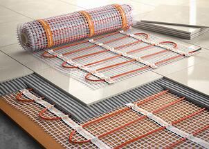 dalles pour plancher chauffant