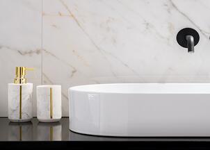 accessoires de salle de bains gamme luxe