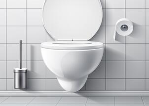 WC suspendu collectivité