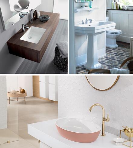 Quel style pour ma vasque et mon plan de toilette ?