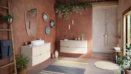 idée couleur salle de bain tendance