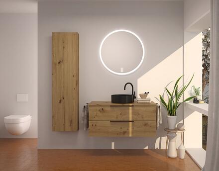 idée de salle de bains exotique