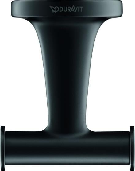 CROCHET DOUBLE STARCK T   NOIR/MAT 0099304600 DURAVIT  [0099304600]