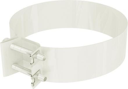 ADAPTATEUR FEMELLE BLANC RAL9016 D100 F TOLERIE EMAILLERIE NANT-SETEN  [406410]