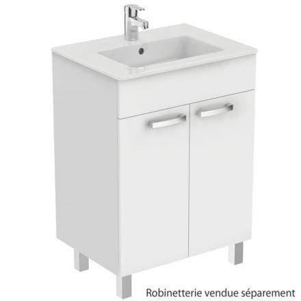 ULYSSE ENS MEUBLE 60 2 PORT GRIS      E3255TI IDEAL STANDARD FRANCE