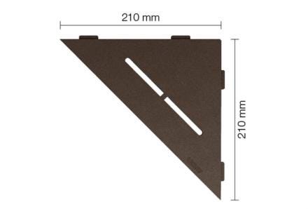 SCHLUTER-SHELF-E-S1 210X210MM      SES1D7TSOB SCHLUTER SYSTEMS  [SES1D7TSOB] 