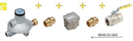 KIT DET.GN ERP MAX 35KW 3,9M3/H 20MB  0820101 BANIDES  [0820101]