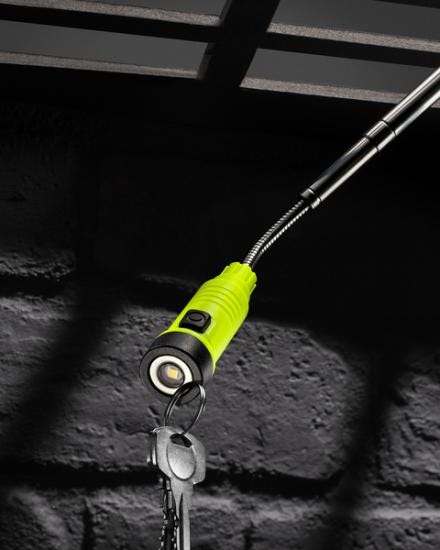 LAMPE MAGNETIQUE TELESCOPIQUE         FLX-125