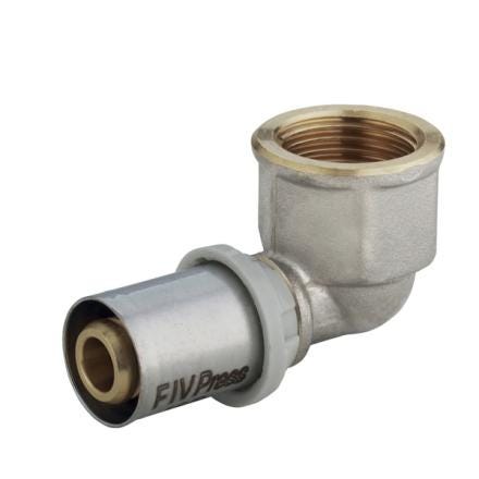 COUDE MULTICOUCHE A SERTIR ET A VISSER EASYTEC - De jonction