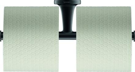 DEVIDOIR DE PAPIER DOUBLE NOIR MAT 0099384600 DURAVIT  [0099384600]