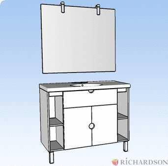 PRIMA CDI - Meuble ensemble combi "complet"