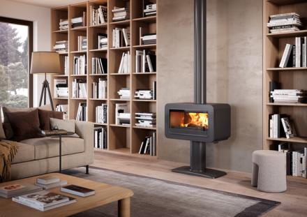 POELE A BOIS WILSON SUR PIED          P648244