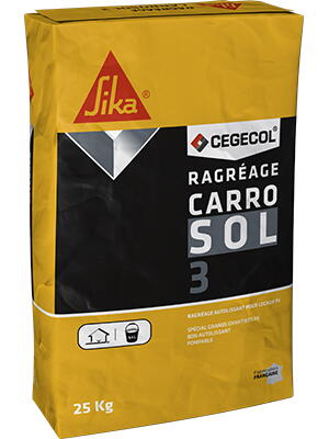 CARROSOL 3 - Enduit de ragréage autolissant de sol