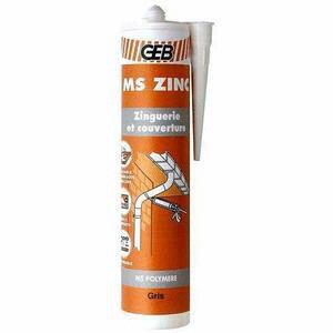 MASTIC - Mastic de collage et d'étanchéité spécial couverture en zinc