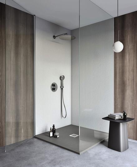 ESSENTIAL - Receveur carré extraplat, synthèse