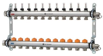 COLLECTEUR 11 CIRCUITS CHAUFF.    9340-11.800 IMI HYDRONIC ENGINEERING TA  [9340-11.800]