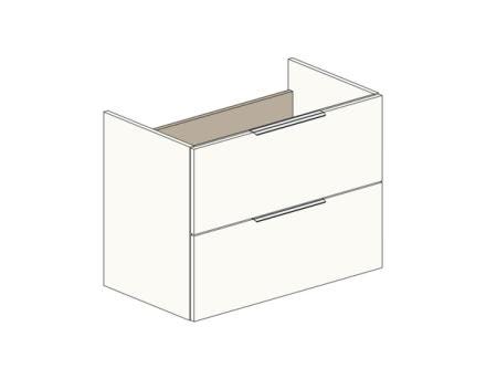 MEUBLE S/P METRO26 2T.PO 80 BLC        RC0145