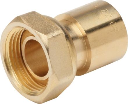 RACCORD A JOINT PLAT - Droit - 2 pièces - A joint plat