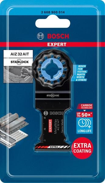 ACCESSOIRE OUTIL MULTIFONCTION - Lame plongeante EXPERT METALMAX AIZ 32 AIT