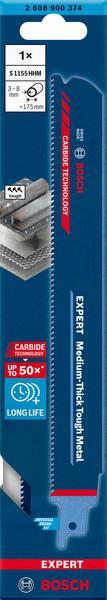 LAME SCIE SABRE - Expert Medium Thick Tough Metal - Lame carbure