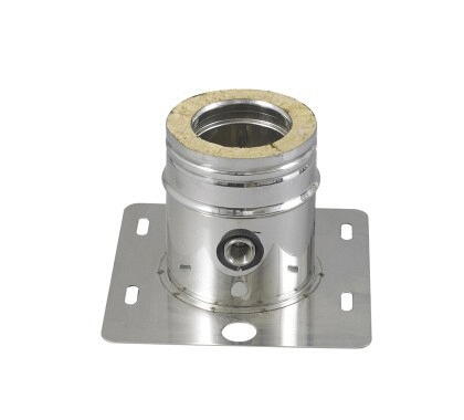 CONDUIT RIGIDE - DOUBLE PAROI INOX 316/304 - SPECIAL POELE A PELLETS - Inox - Pour poêle à pellets