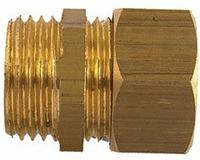 RAC.FC MALE A BICONE LAITON -CARTE-  15  1/2"
