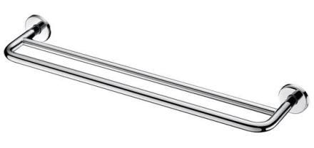 PORTE-SERV.2BARRES 60CM INOX BRIL.DEL 510790P DELABIE G ET J  [510790P]