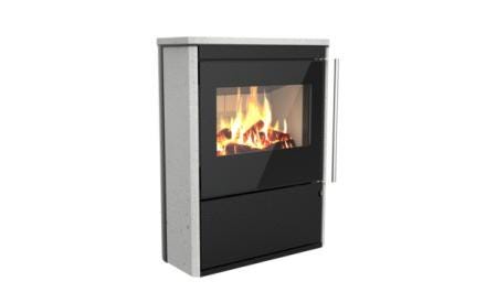 POELE A BOIS HORIZ'ON 7.8KW PIERRE NAT 526215 SELF CLIMAT  [526215]