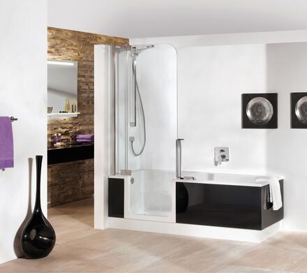 TWINLINE 2 - Baignoire synthétique à porte