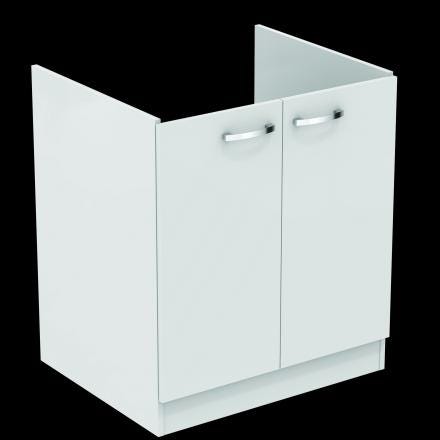MEUBLE P.BAC LAGO 75CM AV.PLANCHE BLC J0027PW IDEAL STANDARD FRANCE  [J0027PW] 