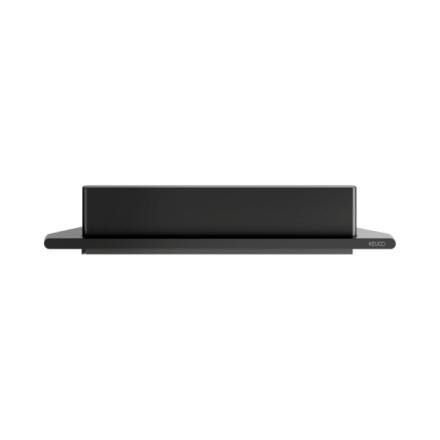 TABLETTE DCH ANGLE  RACLETTE NOIR 14657370100 KEUCO  [14657370100]