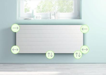 RAD.LINE VPLUS T12  890W BLC .PLP120600801R2K ARBONIA  [PLP120600801R2K]