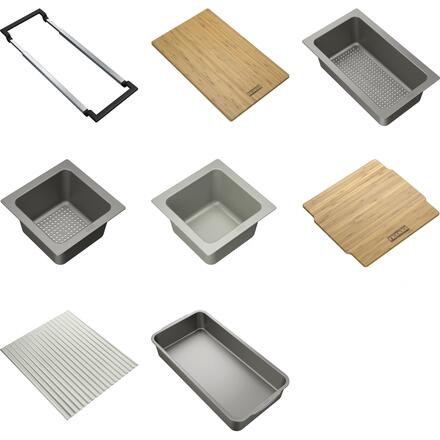 ALL IN SET 5 - Set accessoires évier complet