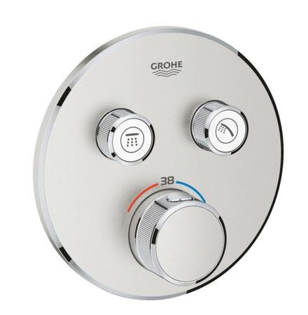 GROHTHERM SMARTCONTROL - Thermostatique  pour installation encastrée 2 sorties