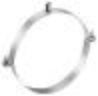 TRENDY - 4400 - Porte coulissante droite décrochable - Hauteur : 195 cm - Epaisseur du verre : 6 mm