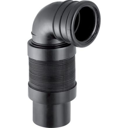 COUDE RACCORD.90 PE EXTENS.90X90    241521001 GEBERIT  [241.521.00.1]