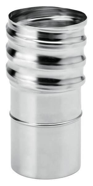 RACCORD POELE-TUBAGE INOX  80MX180/186 123806 TOLERIE EMAILLERIE NANT-SETEN  [123806]